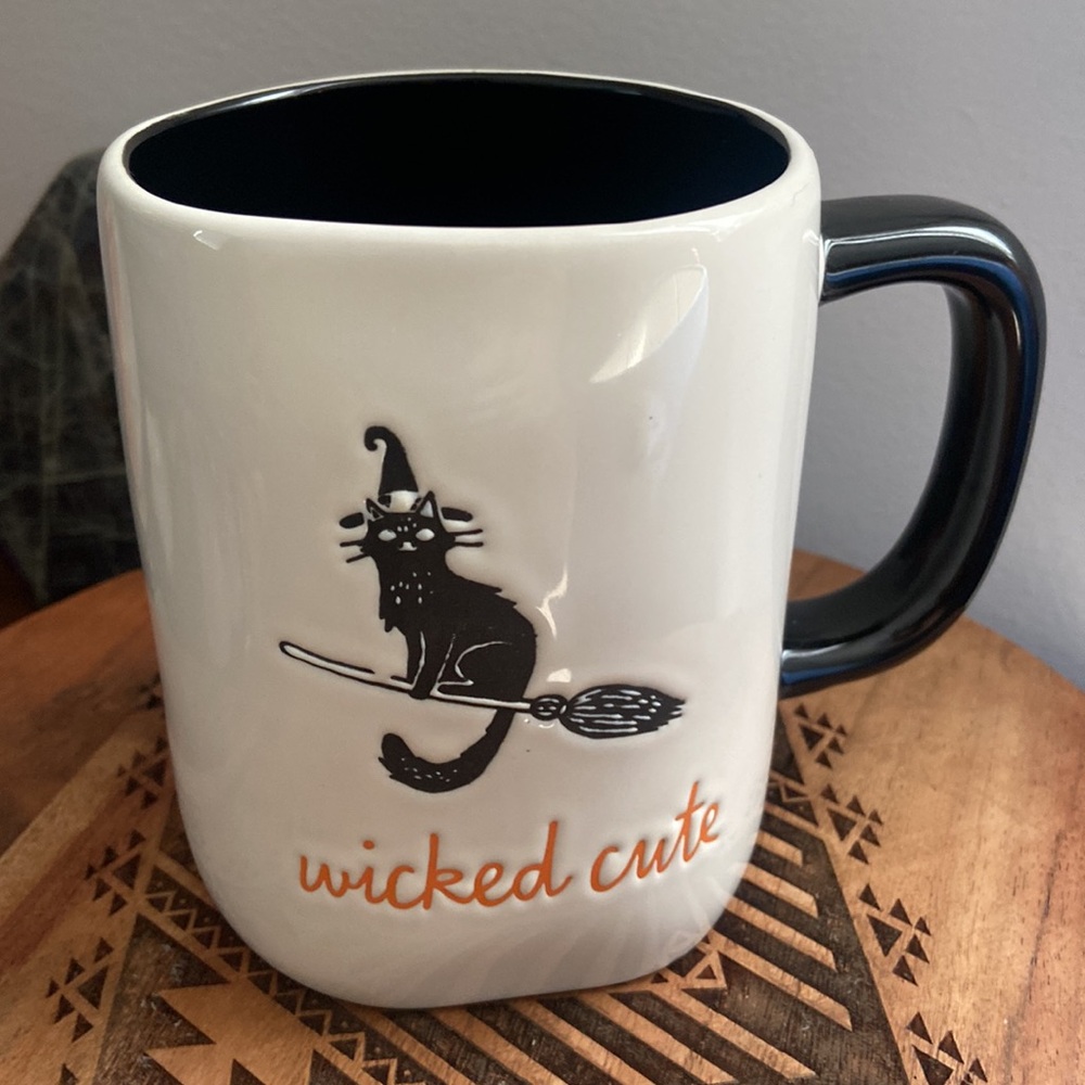 Raw Dunn Wicked Cute Witch Cat Halloween inspired Mug - Picture 2 of 9